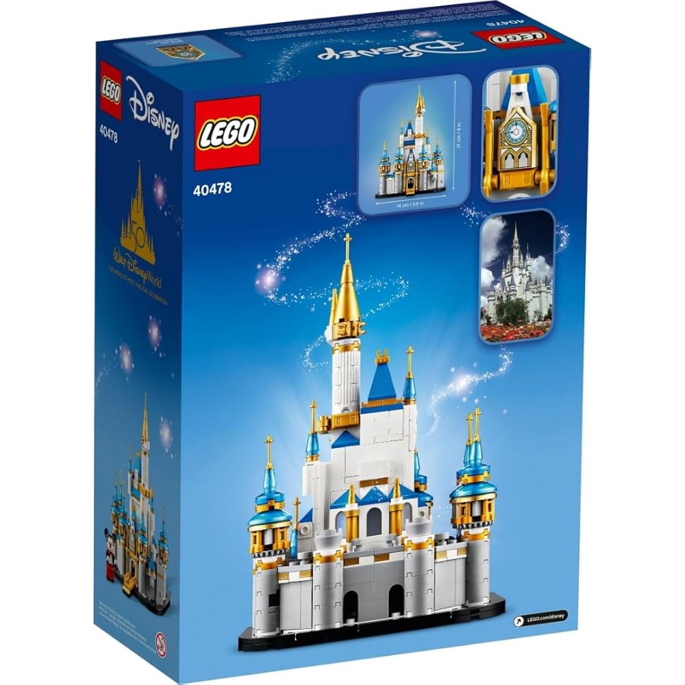 LEGO Disney Mini Castle 40478 Building Set with Detailed Design and Fun Characters