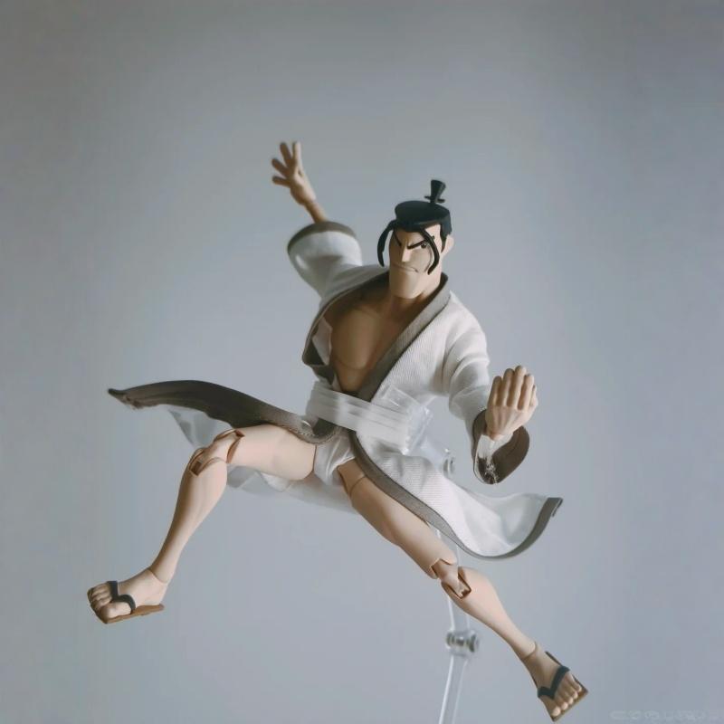 Mezco Toyz One:12 Articulated Action Figure Samurai Jack Anime Movie Collectible Model Joint Movable Doll Fans Gift Home Decor