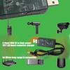 USB 5V To 12V 1.5A Voltages Boost Cable Step Up Power Cord Overcurrent Protections For Safe Routers Power Supply