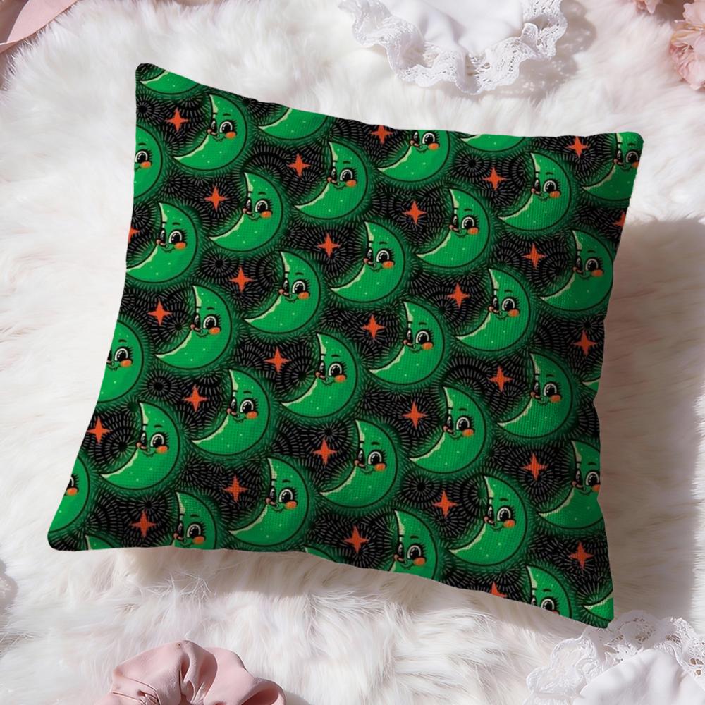 Singer F-FeidS Luna Cushion Cover Premium Comfort Reversible Pillow Cove -Two In One Design for Any Room & Car Interior