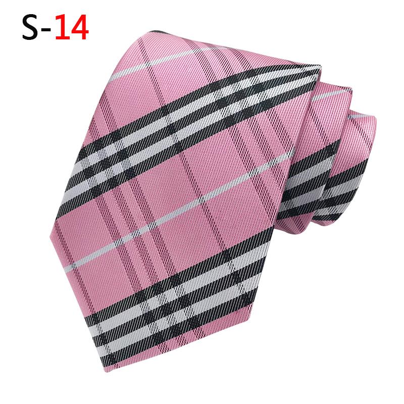 Мужской галстук из полиэфирного шелка, серия «Шотландская клетка», 2025 г.