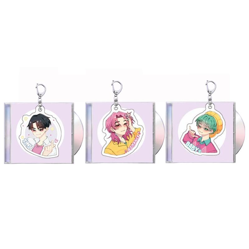 K-Pop Demon Hunters Keyring (Huntr/x, Saja Boys, Derpy) (12 Options)