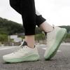 Fitness Laufschuhe für Paare Dicksohlige Gedämpfte Atmungsaktive Leichte Freizeitsneaker Basic Vielseitiger Stil