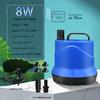 Mini Silent Diving Water Pump Bottom Suction Fish Tank Pump Ceramic Shaft Submersible Filter Aquarium Essential Accessory Tool