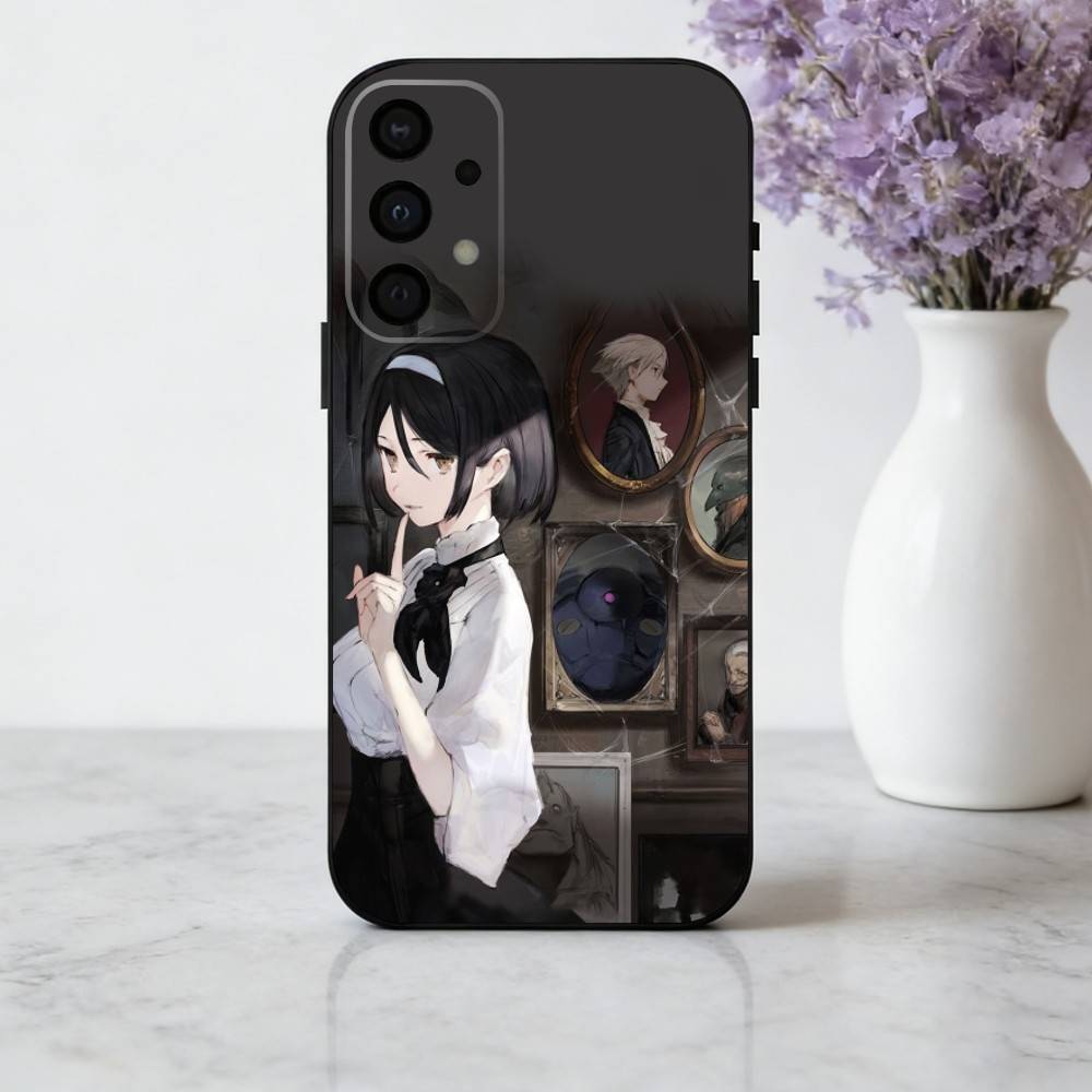 Light Novel I-Ishura-A phone Case For Samsung Galaxy A73,A72,A71,A70,A53,A52,A51,Others Soft Black Shell