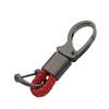 Retro Style Metal Keychain Detachable Design Car Key Rings Holder Braided Rope Keyring  Auto Gift