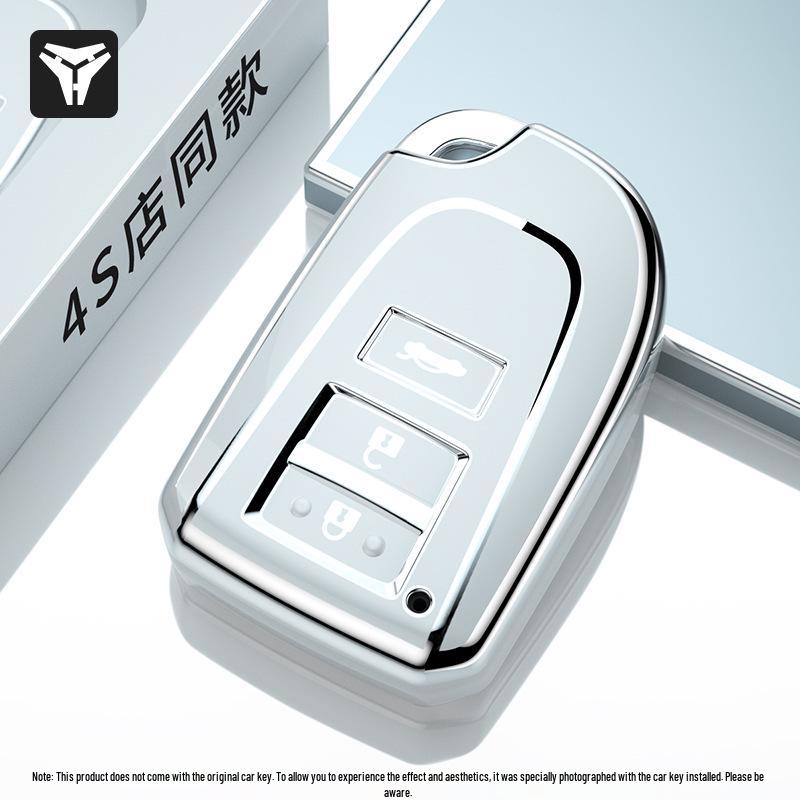 Stylish Protective Key Case for Toyota Vios, Yaris L - Unisex Design, X-Package Buckle