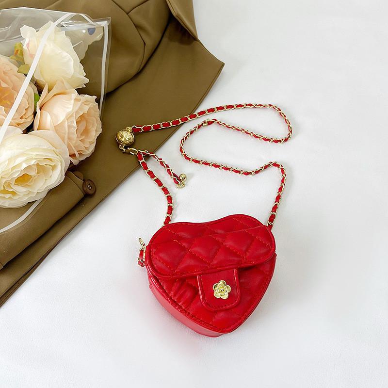 2024 New Spring Fashion Trend Shoulder Bag Pu Material Street Style Crossbody Bag красный