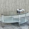 Day and Night - Day and Night Glass Coffee Table with Exclusive White Design