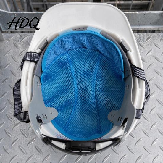 Helmet Sweat Absorber Replacement Sweat-absorbent Pad Non-slip Cushion Breathable Cooling Pad Honeycomb Mesh Absorbing Liner Sweat-wicking Insert