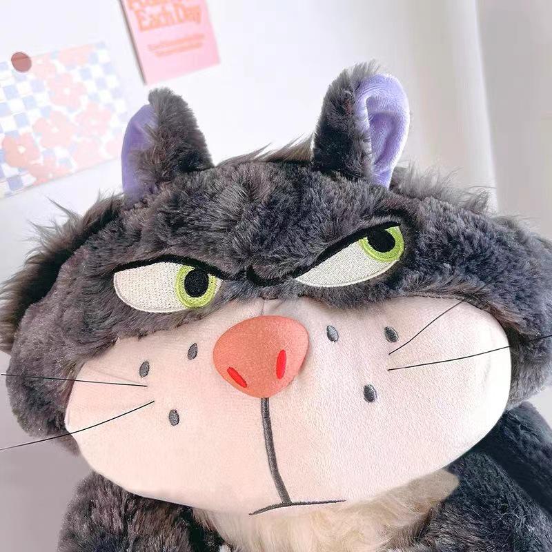 Lucifer & Figaro Cat Plush Doll - Funny Gift for Kids or Girlfriend