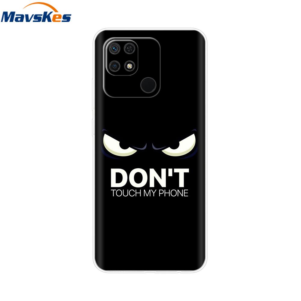 For Xiaomi Redmi 10C Case Clear Bumper Cute Cover For Xiaomi Redmi 13C Liquid Silicone Soft TPU Fundas Phone Case For Redmi 12C