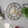 Europe Type Restoring Ancient Ways Is a Clock, Gear Wall Clocks At Home Sitting Room Adornment