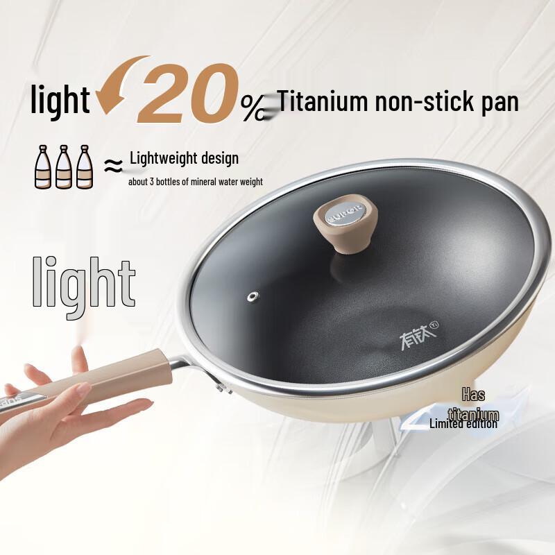 Supor 2nd Gen Titanium Non-Stick Wok