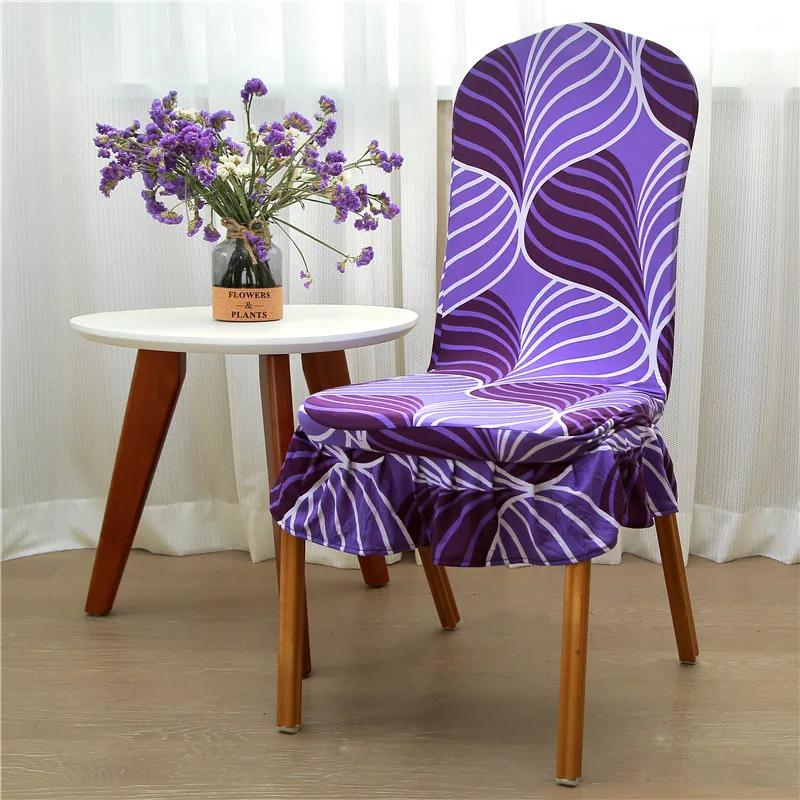 

Домашние Пыле- и Пятнозащитные Чехлы на Обеденный Стул Европейские Эластичные Чехлы на Банкетный Стул Свадебные Сиденья Свадебные Банкетные Столы и Стулья 1 pcs