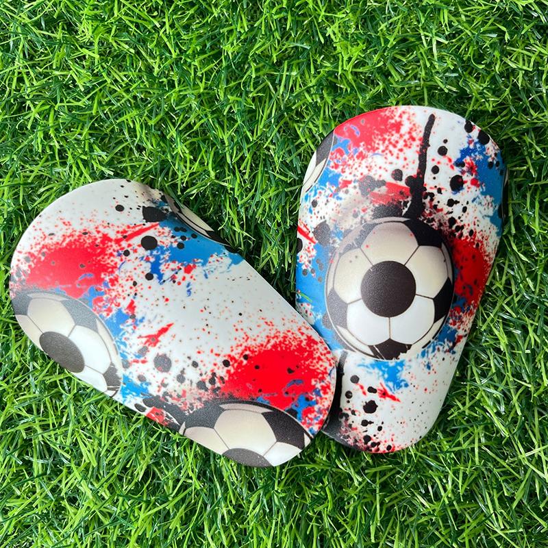 1Pair Football Shin Pad Soccer Training Leg Guard Protective Equipment Wear-Resistant Shock Absorbing Leg Protect