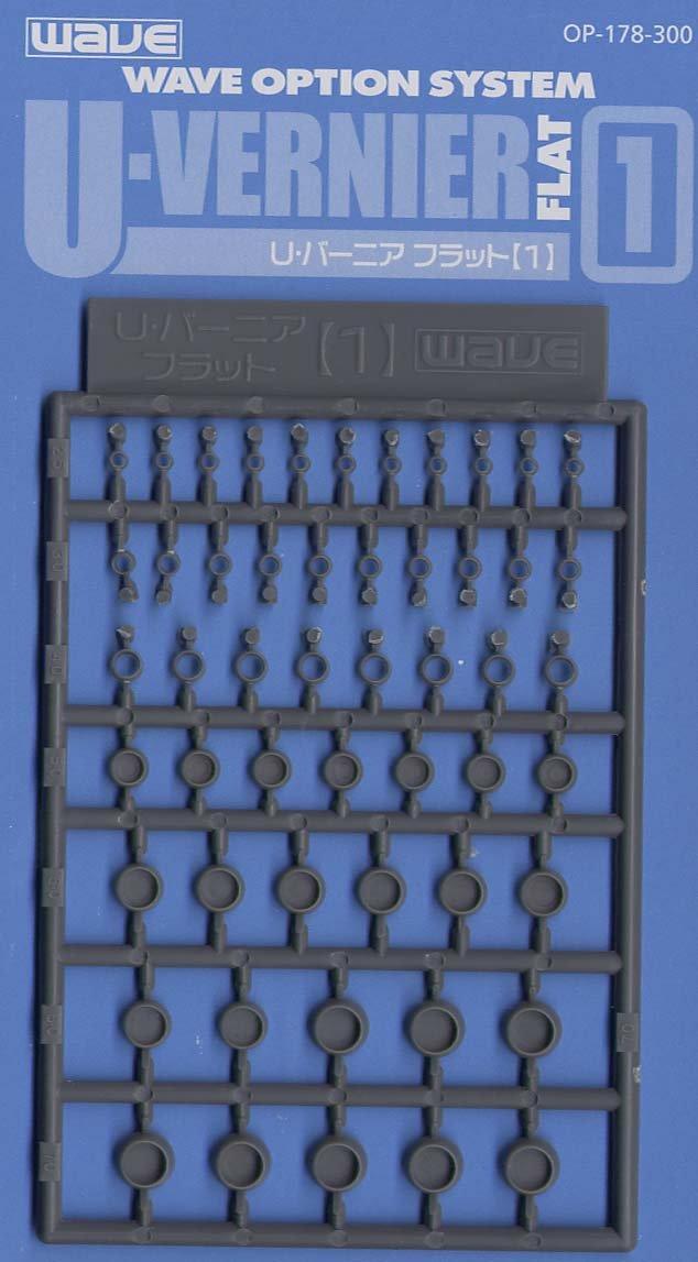 

Wave Option System Series Flat 1 Plastic Model Parts OP178 U-Vernier