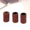 75/210Pcs/Box Sanding Cap Bands For Electric Manicure Machine 180/120/80 Grit Nail Drill Grinding Bit Files Pedicure Tool Set