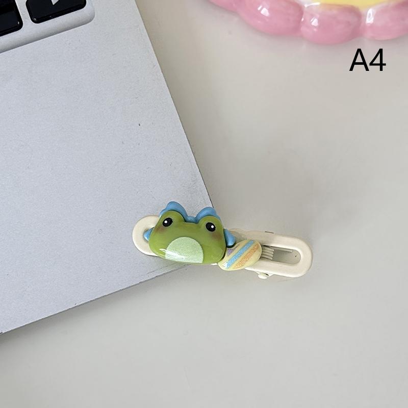 

Мультяшная заколка для волос в виде лягушки, милая ваза-домик, фоторамка, заколка для волос в виде лягушки, красивые заколки, ободок, заколки-автоматы, аксессуары для волос