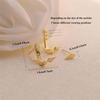 Fashion Metal Arrow Stud Earrings For Women 2026 New Gold Color Irregular Geometric Earrings Party Wedding Jewelry Gift