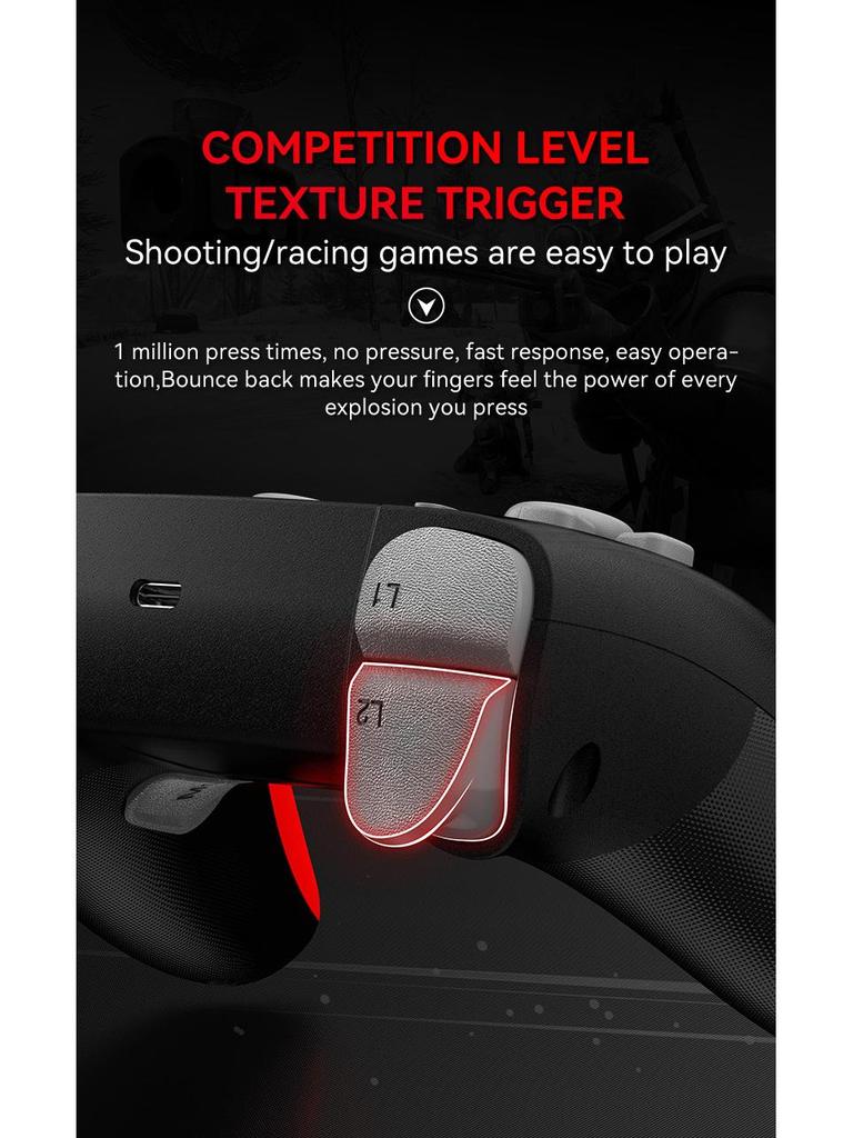 Wireless Bluetooth PS4 Game Controller for Slim/Pro with Vibration
