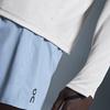 On Logo Stand Collar Zip Lg Sleeve T-Shirt Men Tops White 1ME10600296
