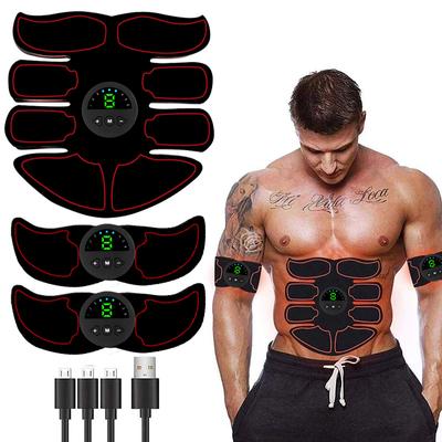 ABS Stimulator Muscle Toner EMS Abdominal Toning Belt Training Body Fitness Shaping Muscle Stimulator Men and Women Arm Leg Trainer