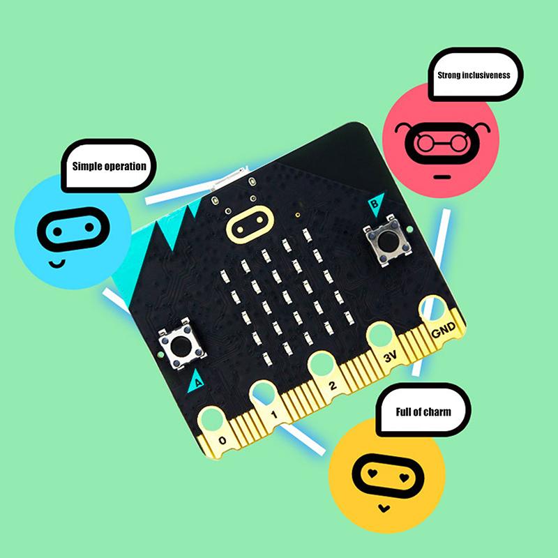 Micro:Bit V2 Micro Bit Go Edition Bbc Microbit Pro Děti Kutilská Vývojová Deska Bbc Microbit V2.0Deska
