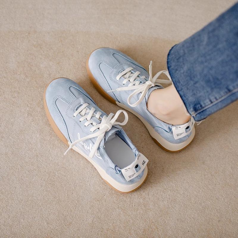 

Popular women s shoes 2025 new summer breathable soft sole not tired feet thin sole sports training shoes thin white shoes 40