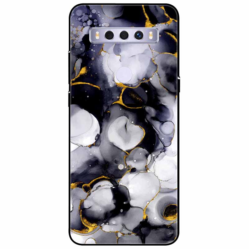 Case For TCL 10 SE Cover Marble Soft Silicone Fashion TPU Back Bumpers for TCL 10SE T766U T766H Protective Funda for TCL10SE