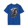 Neymar 10 Graphic Tee, Abstract Football Legend Shirt, Soccer Fan Back Print T-shirt, Vintage Streetwear Graphic Top, Neymar Inspired Gift