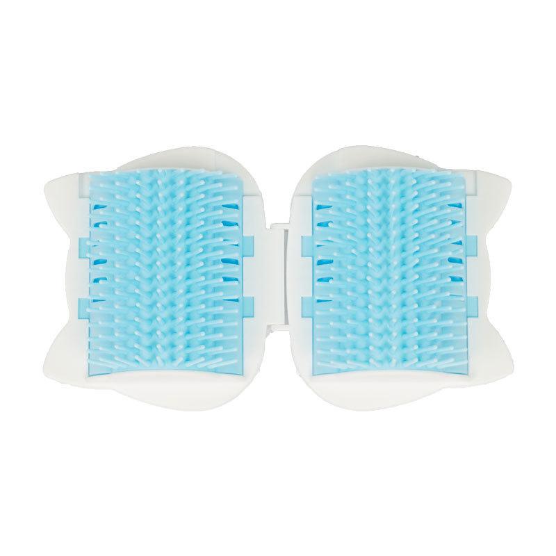 Pet Cat Wall Fur & Undercoat Scraper Comb: Itch Relief & Massage Tool