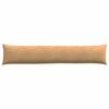 Sofa Cushions 2 Pieces Brown 200 X 40 Cm Cord Fabric