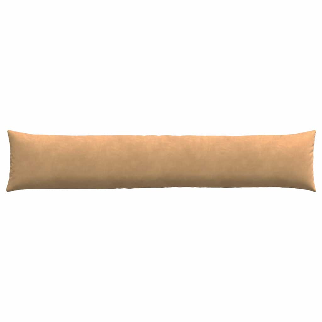 Sofa Cushions 2 Pieces Brown 200 X 40 Cm Cord Fabric