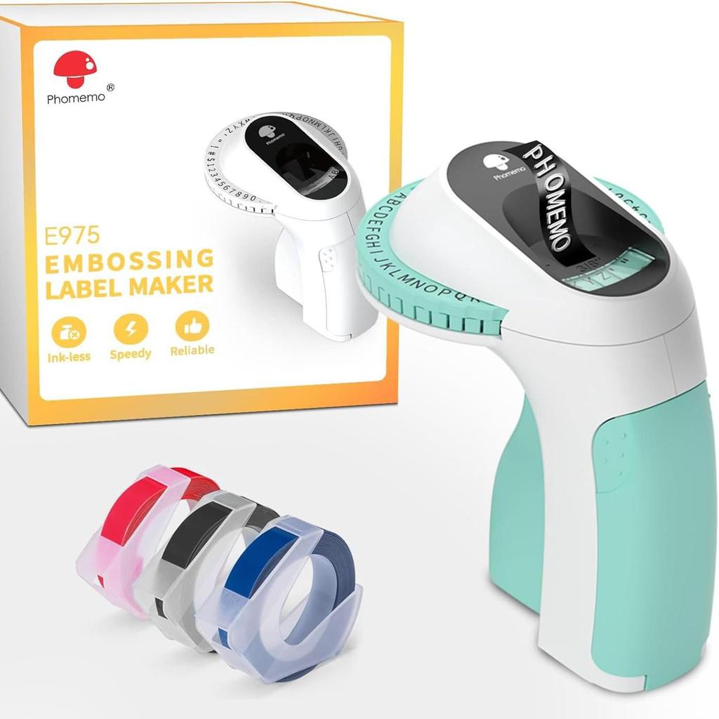 E975 Portable DIY Manual Label Printer