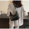 Bag Women's Bag 2025 New Versatile Underarm Bag Oil Wax Leather Trend Premium Textured Shoulder Bag Crossbody Bag
