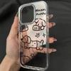 Acrylic Phone Case for iPhone 11 12 13 14 Pro 12 14 16 Pro Max for Samsung A16 A36 A56 S24 FE High-quality Painted Anti-fall Mobile Phone Case