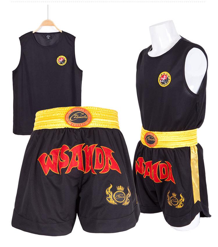 Set šortek na Muay Thai & Sanda box - Sportovní tréninková uniforma pro MMA boj