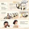 Sports Bluetooth 5.4 Headphones Wireless Ear-clip Earbuds Intelligent Noise Cancellation Earphones Butterfly Diamond Buckle Decor