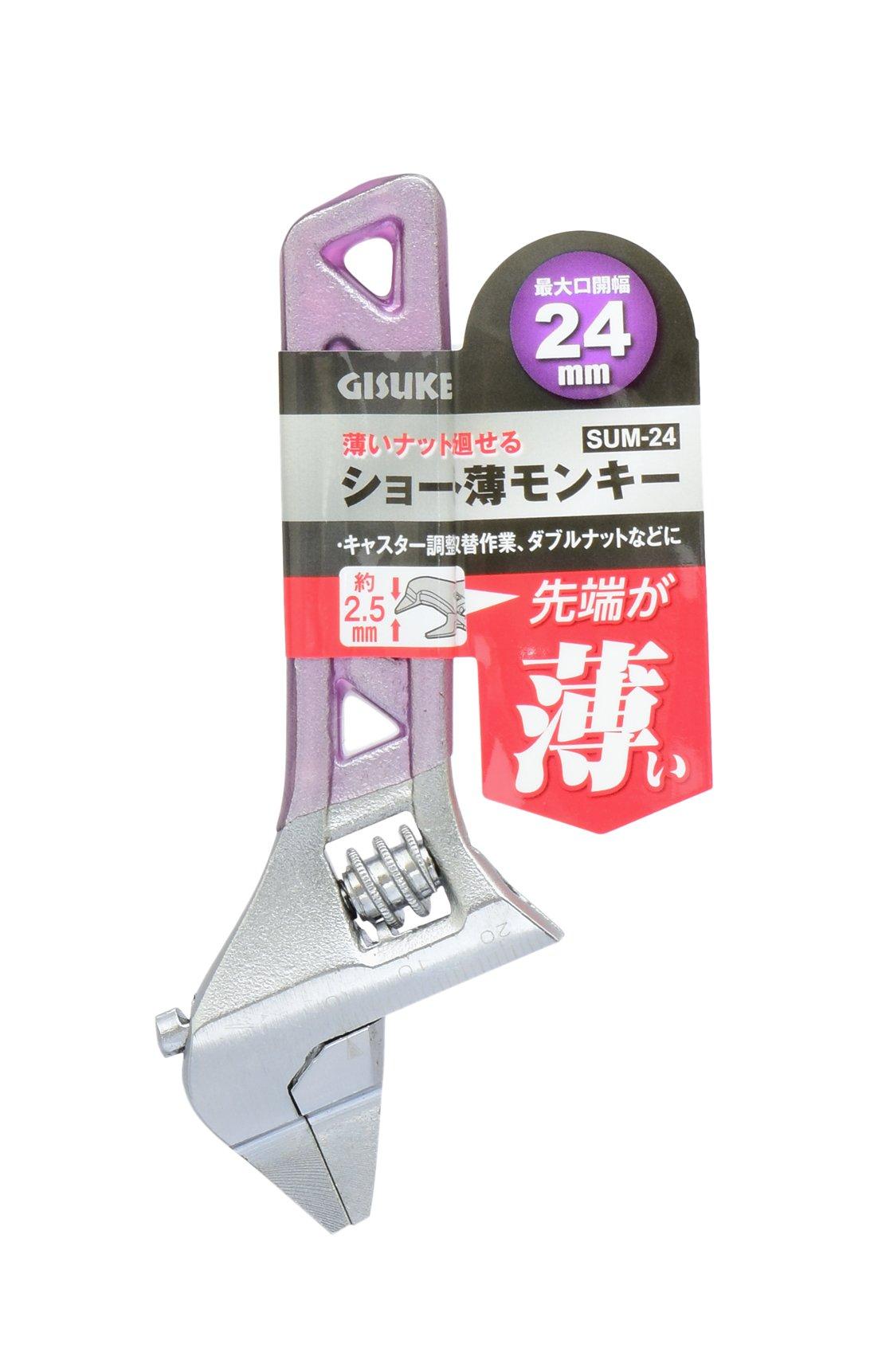 

Takagi GISUKE Короткий Тонкий Разводной Ключ 24мм SUM-24