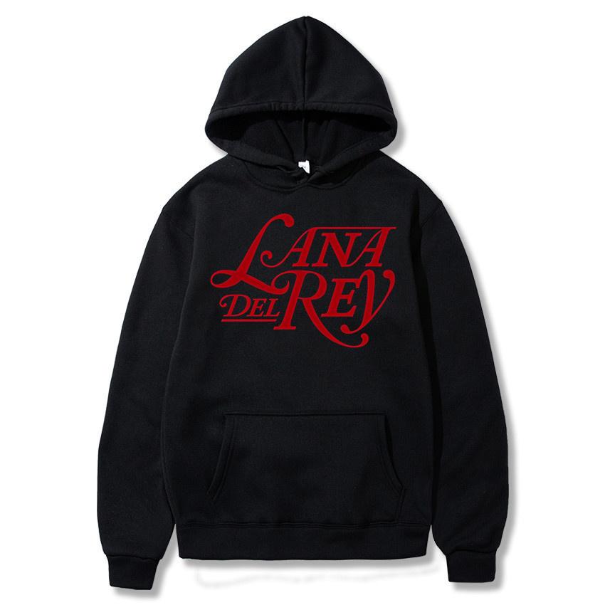 Lana Del Rey Logo Lightweight Hoodie Hoodies Men Fashion Long Sleeve Sweatshirts Women Streetwear