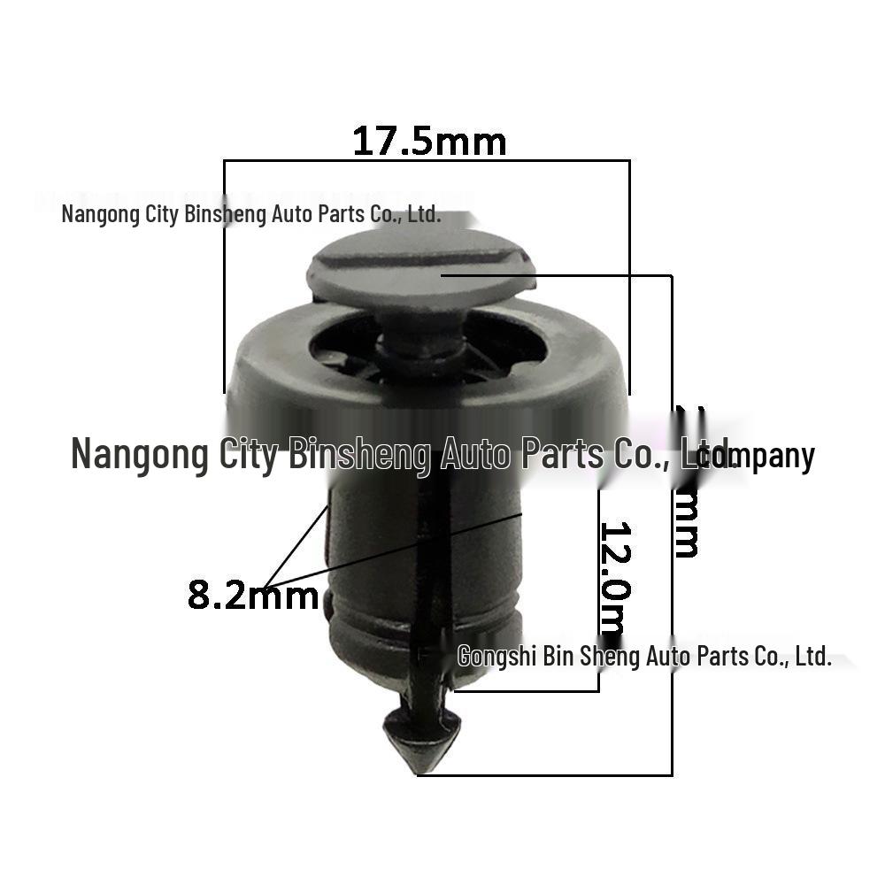 Renault Megane Plastic Bumper Clip Retainer (7703072360)