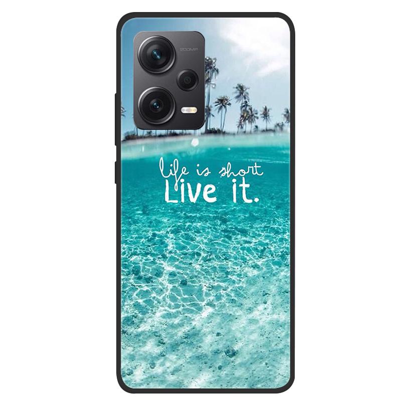 For Xiaomi Redmi Note 12 Pro Plus Case Cover Capa Back Bumper TPU Soft Case for Redmi Note 12 Pro Plus Fundas Protective Bumper