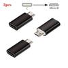 USB C Female to Micro USB Male Adapter (1/2/3/4/5/6-Pack) Micro USB Adaptor Micro USB to USB C Adapter Fast Charger Power Cabl 3
