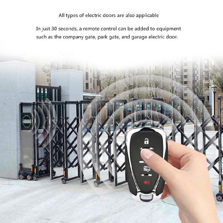 4-key Button Cloning Universal Remote Control Key for Garage Door Gate Opener