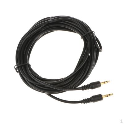 5m/16ft Stereo Stecker auf 3,5mm Audio AUX Kabel für