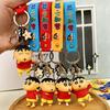 Crayon Creative Shinchan Cartoon Keychain Bright And Cheerful Accessory Bags For
