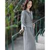 Demana Silky Pleated Acetate Two-Piece Set