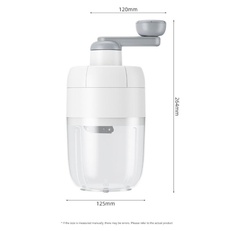 Compact Manual Ice Breaking Shaver, Household Hand Ice Crusher for Homemade Smoothie Raw Materials