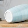 Gradient Blue Ceramic Vase Hydroponics Potted Plant Table Decoration Flowers Arrangement Floral Vases Room Aesthetic Decor
